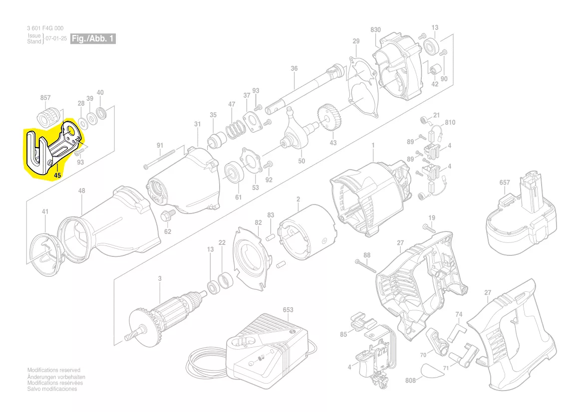 plaque de base réf. 2 610 935 005 Bosch